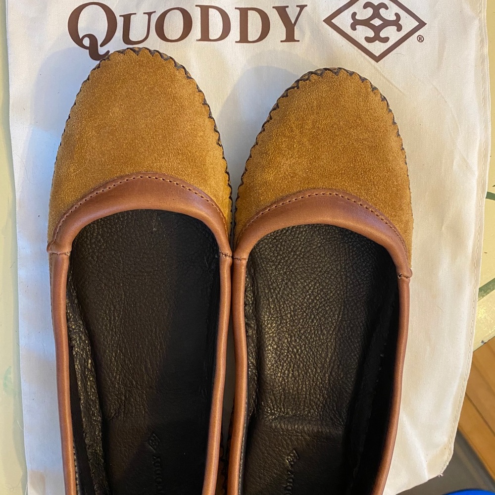 Quoddy Campadrille 9 1/2 color Toast